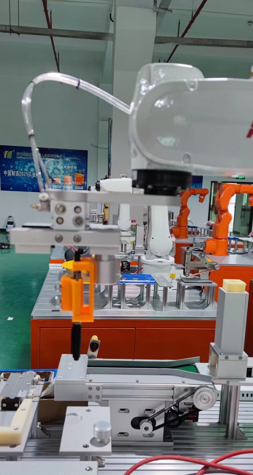 1+X工业机器人实训室建设搬运码垛工业机器人实训室